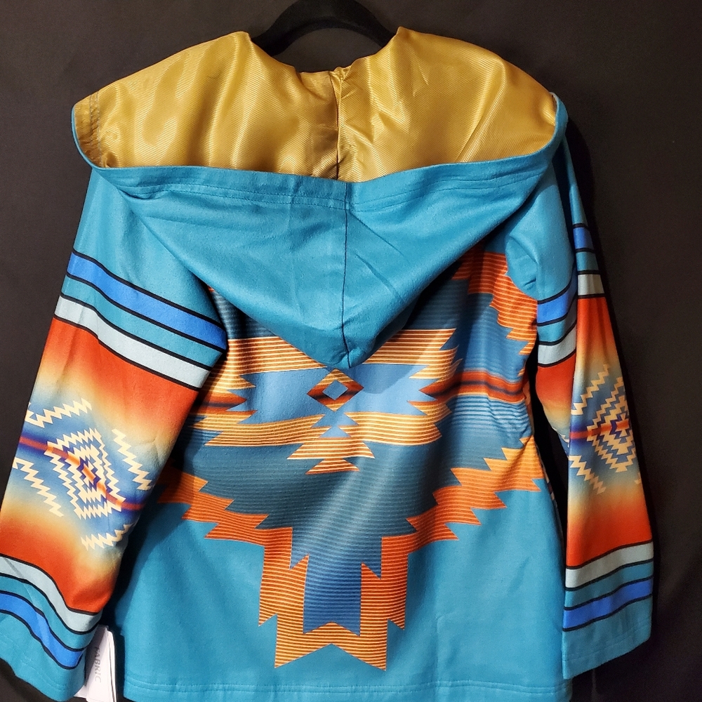 Aztec Print Jacket Size Medium - Picture 3 of 3